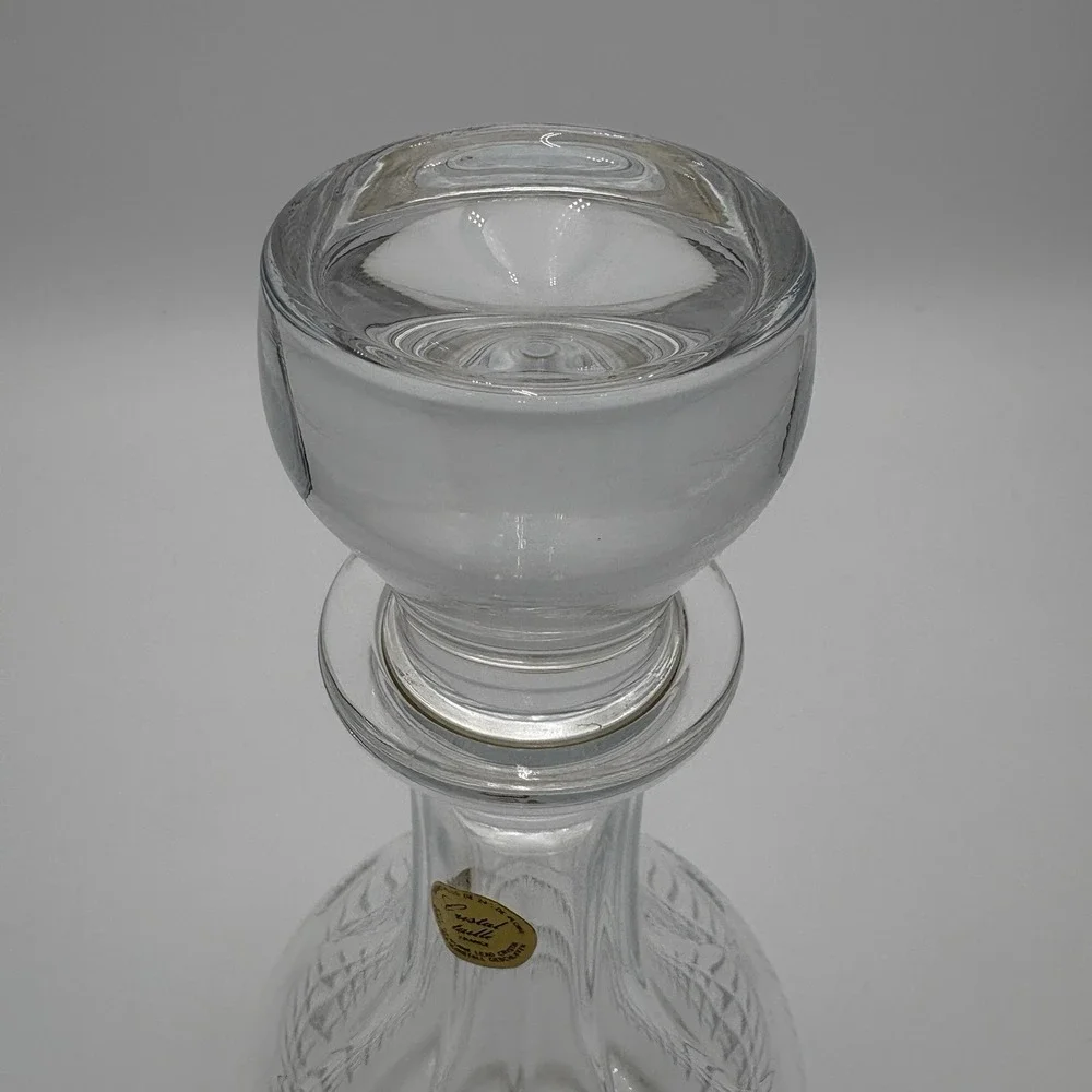 Crystal‎ Taille France Lead Crystal Beverage Whiskey Decanter With Stopper MCM